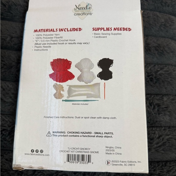 Needle Creations Crochet Kit Gnome - Picture 4 of 4